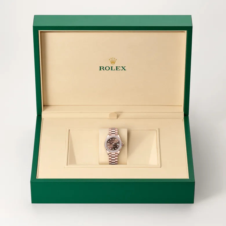 Rolex  Lady-Datejust Oyster, 28 mm, Everose gold and diamonds M279135RBR-0001