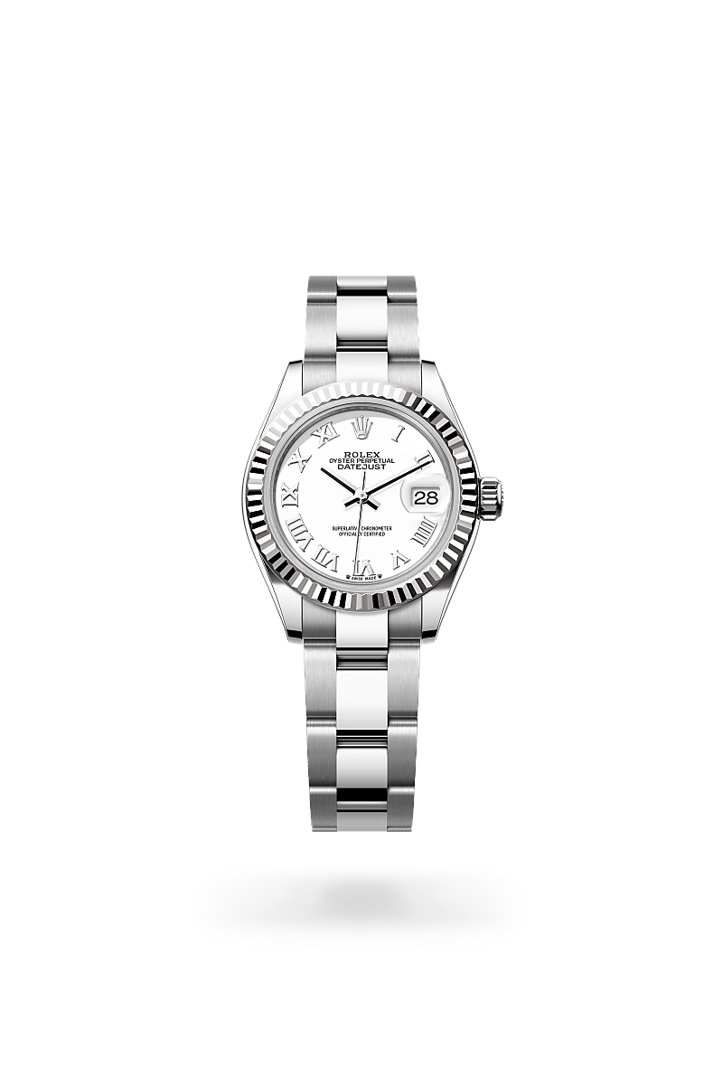 Rolex  Lady-Datejust Oyster, 28 mm, Oystersteel and white gold M279174-0020