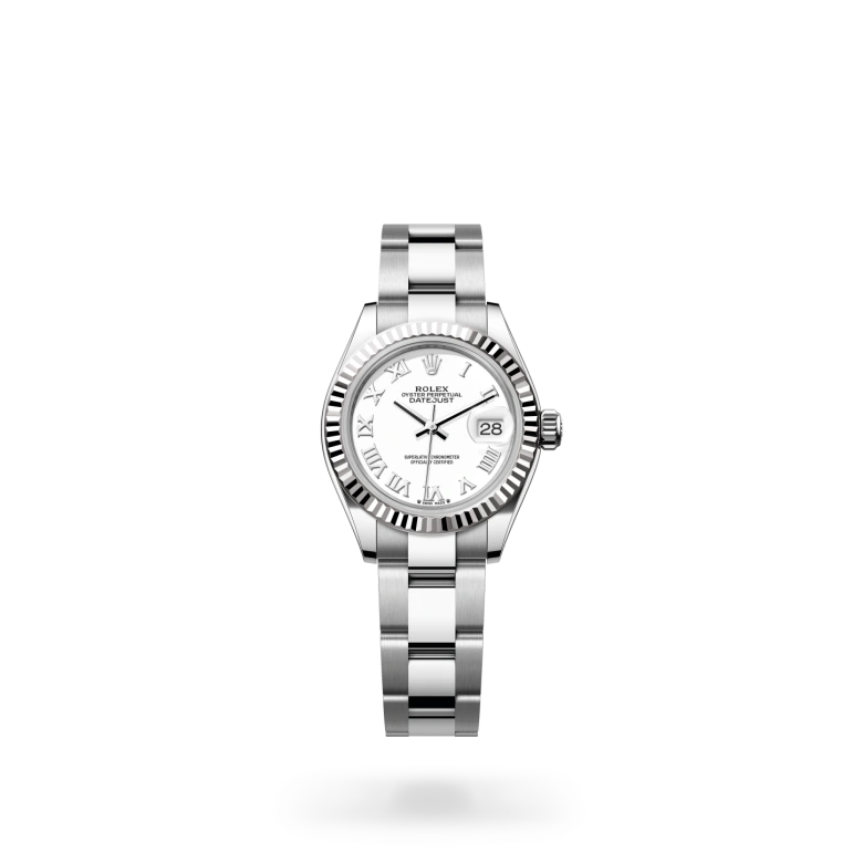 Rolex  Lady-Datejust Oyster, 28 mm, Oystersteel and white gold M279174-0020